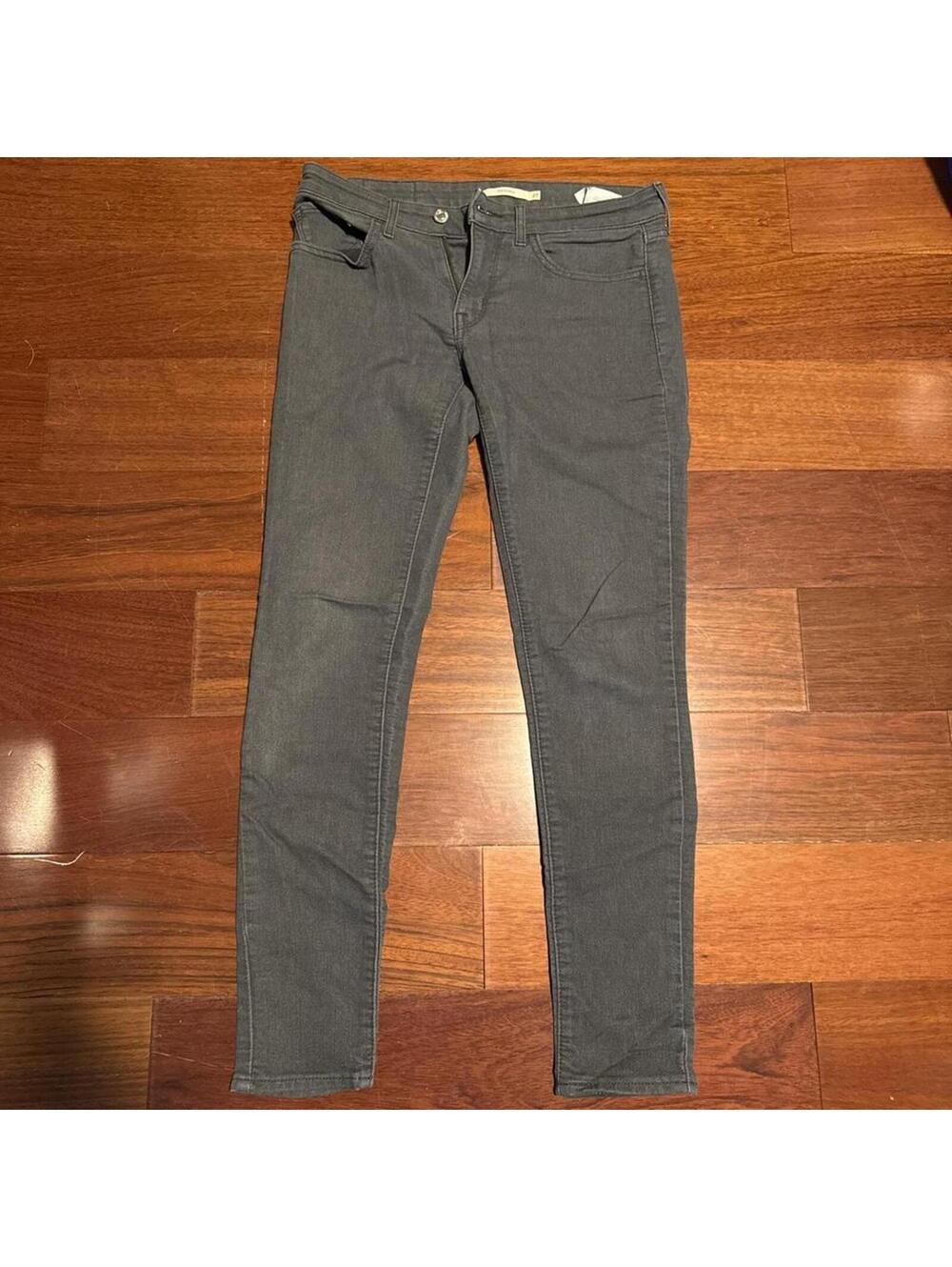 Levi's Women's Grey and Black Jeans